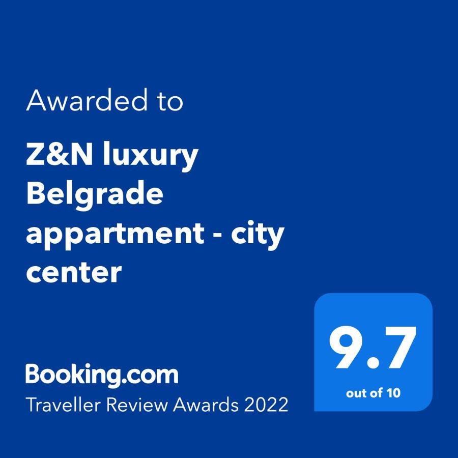 Z&N Luxury Belgrade Appartment - City Center 외부 사진